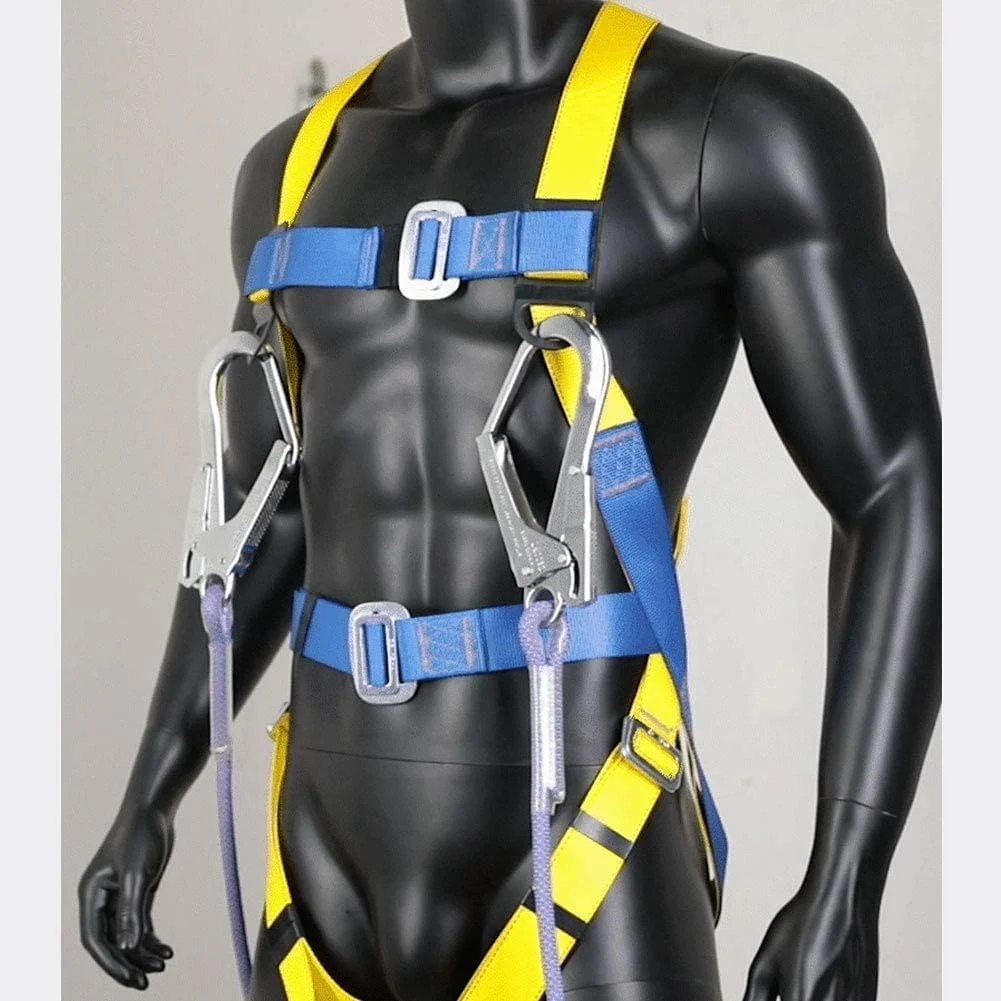 هارنس ایمنی استاندارد ملی تمام بدن کمربند پنج نقطه نصب تهویه مطبوع