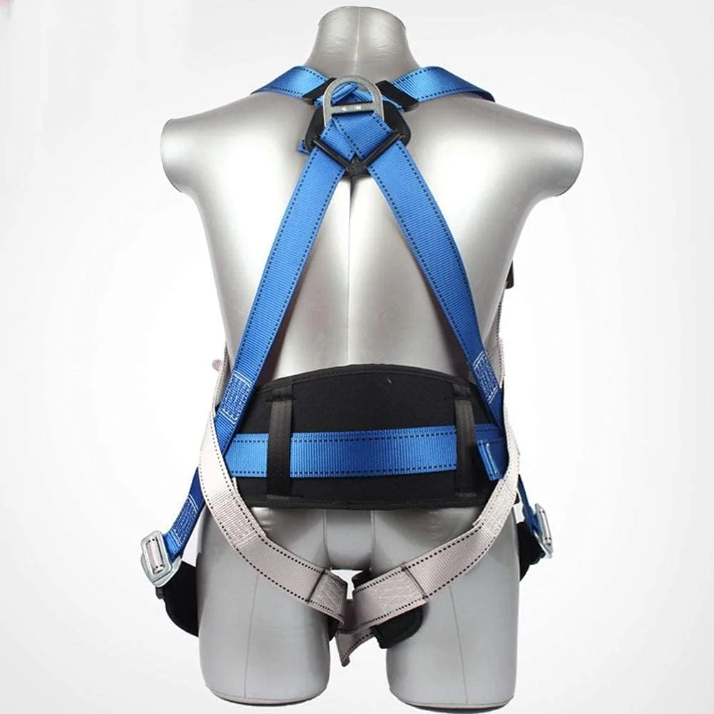 هارنس ایمنی کمربند ایمنی ساخت و ساز در فضای باز تمام بدن پنج نقطه طناب ایمنی نجات آتش نشانی نصب