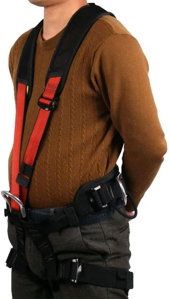 هارنس ایمنی سنگ نوردی تمام بدن، کمربند نشسته برای سنگ نوردی و کار در ارتفاع، کمربند ایمنی تمام بدن با سگک دوبل هارنس ایمنی سنگ نوردی تمام بدن، کمربند نشسته برای سنگ نوردی و کار در ارتفاع، کمربند ایمنی تمام بدن با سگک دوبل