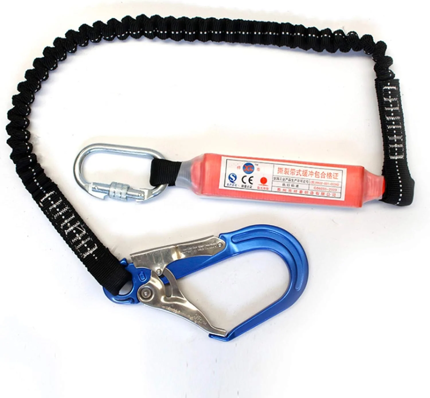 هارنس ایمنی، هارنس ایمنی ضد سقوط زرد جهانی، کمربند قابل تنظیم با قلاب قابل استفاده برای اندازه های مختلف بدن