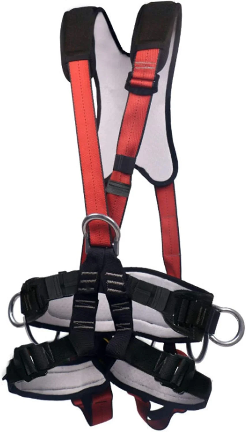 هارنس ایمنی تمام بدن کوهنوردی کمربند نشسته برای کار در ارتفاع