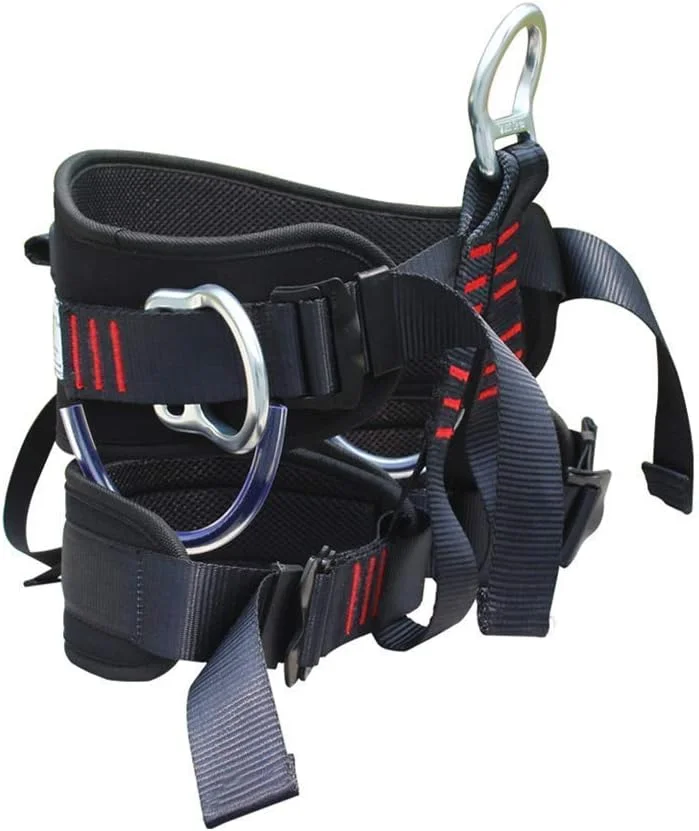 هارنس ایمنی، هارنس کامل صعود، کمربند ایمنی جداشدنی، تجهیزات حفاظت فردی، حلقه پشتی و حلقه های جانبی D (رنگ: هارنس ایمنی) (هارنس ایمنی)