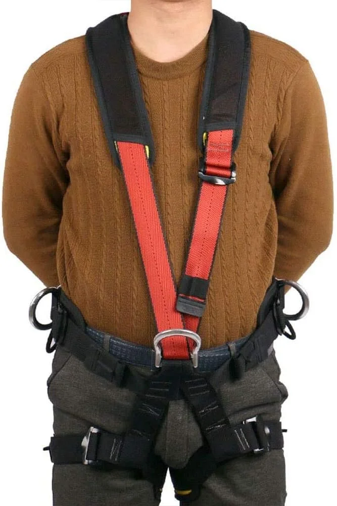 هارنس ایمنی تمام بدن کوهنوردی کمربند نشسته برای کار در ارتفاع