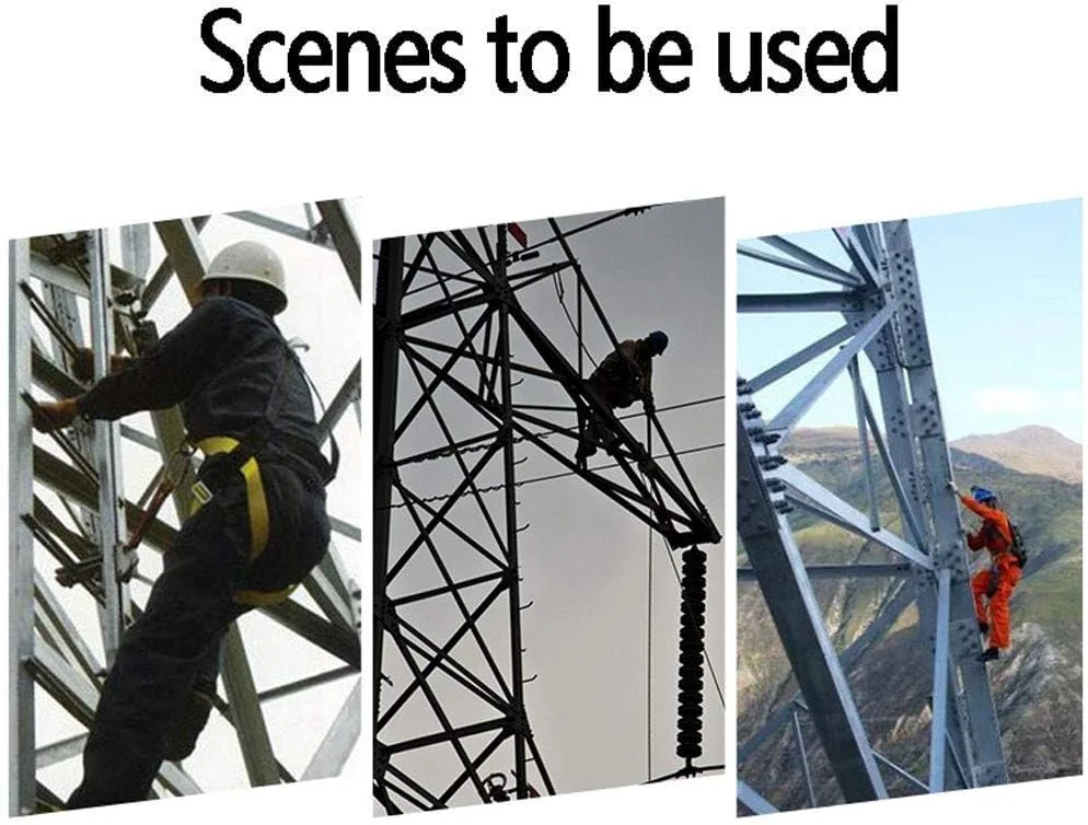 هارنس ایمنی سقوط MYIME، هارنس ایمنی تمام بدن، کمربند ایمنی فضای باز، هارنس ساختمانی بیمه دوبل برقکار، طناب ایمنی محافظت در برابر سقوط (آویزان) LEOWE