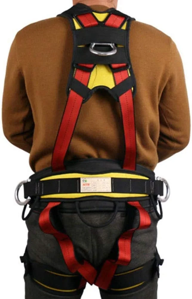 هارنس ایمنی تمام بدن کوهنوردی کمربند نشسته برای کار در ارتفاع