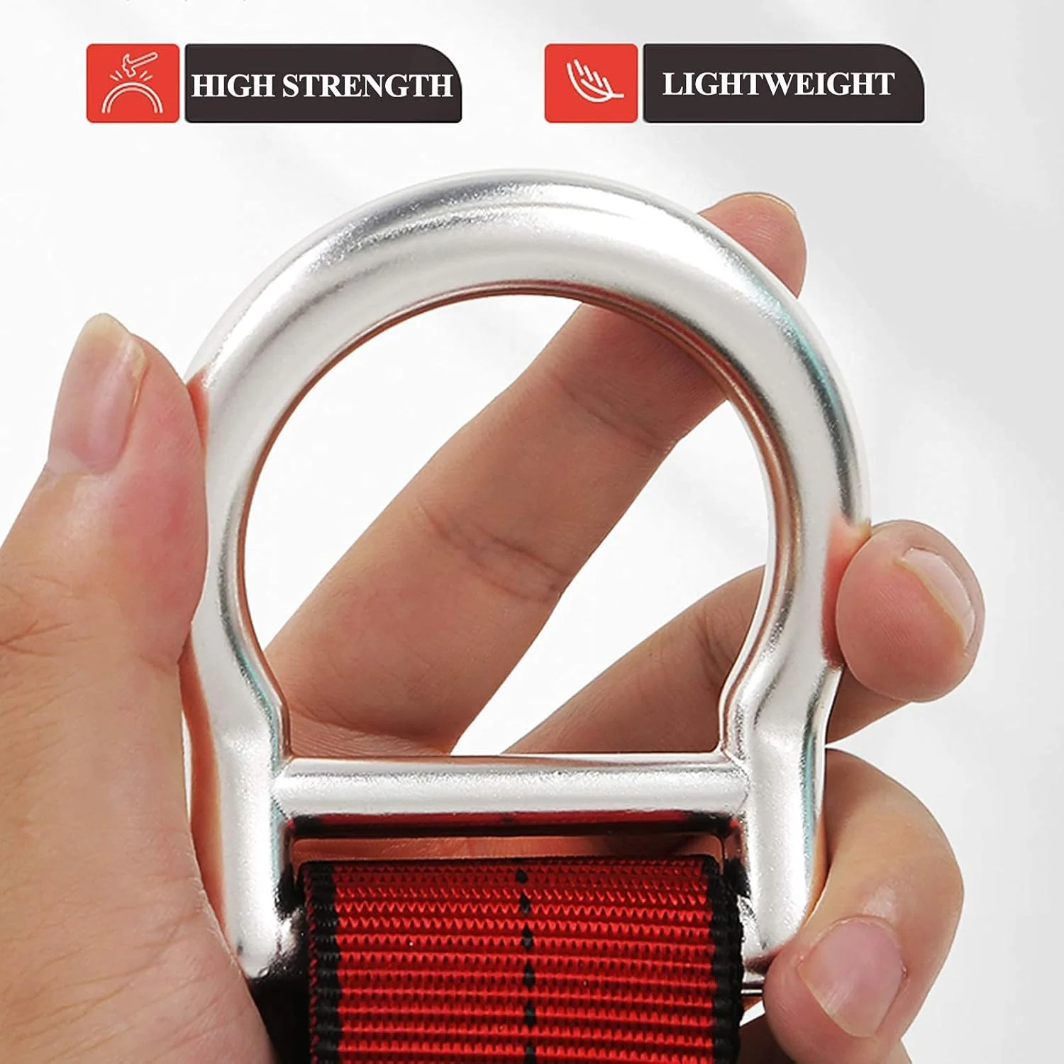 هارنس ایمنی ضد سقوط، هارنس ایمنی ضد سقوط تمام بدن برای کار در ارتفاع، کمربند قابل تنظیم