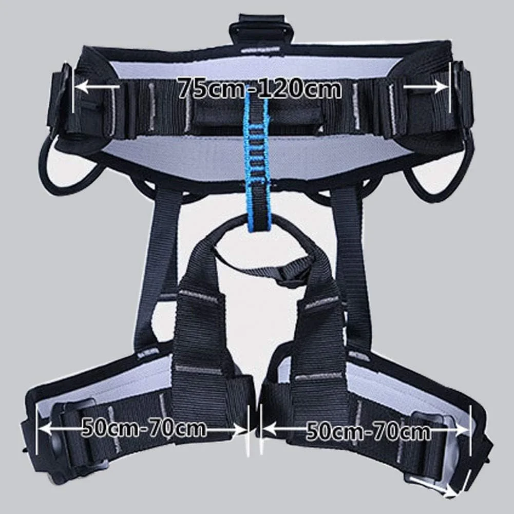 هارنس ضد سقوط، هارنس ایمنی ضد سقوط، هارنس کوهنوردی نیم تنه، کمربند محافظ کار در ارتفاع بالا برای درخت نوردی، ورزش های فضای باز و کوهنوردی