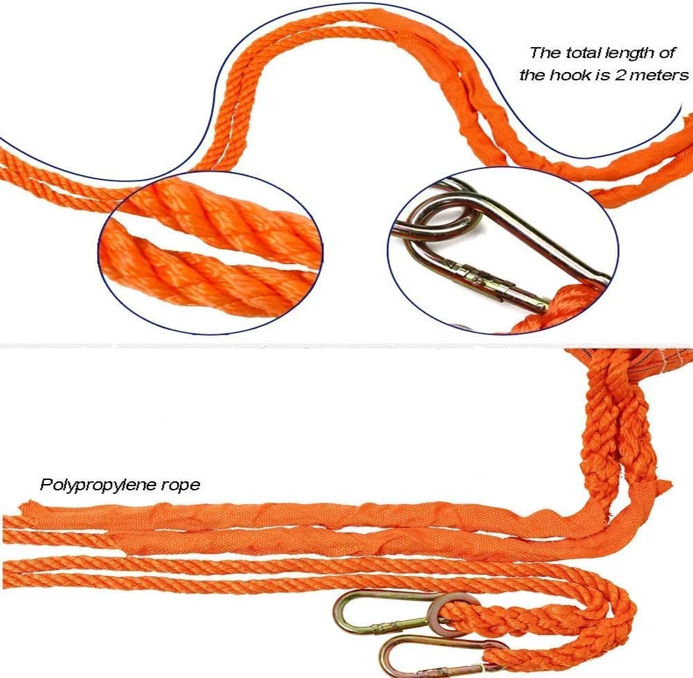 هارنس ایمنی نیم تنه با محافظت در برابر سقوط، هارنس ساختمانی، کمربند قابل تنظیم ضد سقوط کار در ارتفاع