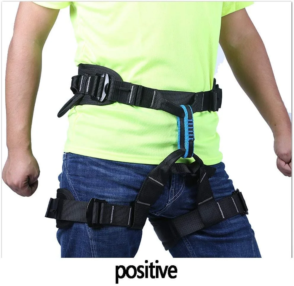 هارنس ضد سقوط، هارنس ایمنی ضد سقوط، هارنس کوهنوردی نیم تنه، کمربند محافظ کار در ارتفاع بالا برای درخت نوردی، ورزش های فضای باز و کوهنوردی