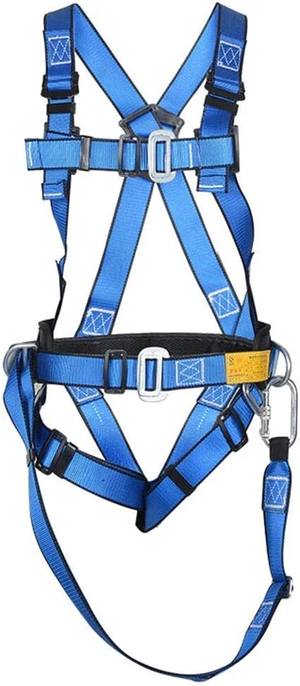 هارنس ایمنی دوبل پشتی برقکار کمربند صندلی پنج نقطه صعود