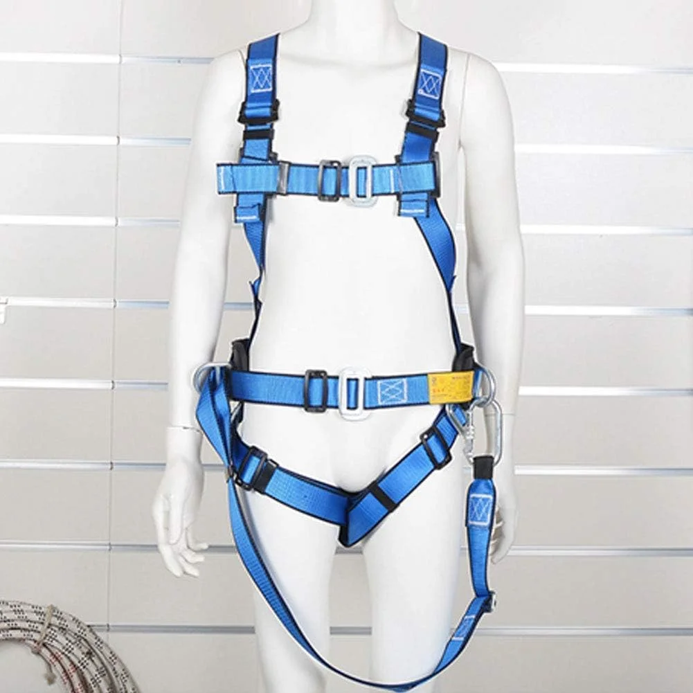 هارنس ایمنی دوبل پشتی برقکار کمربند صندلی پنج نقطه صعود