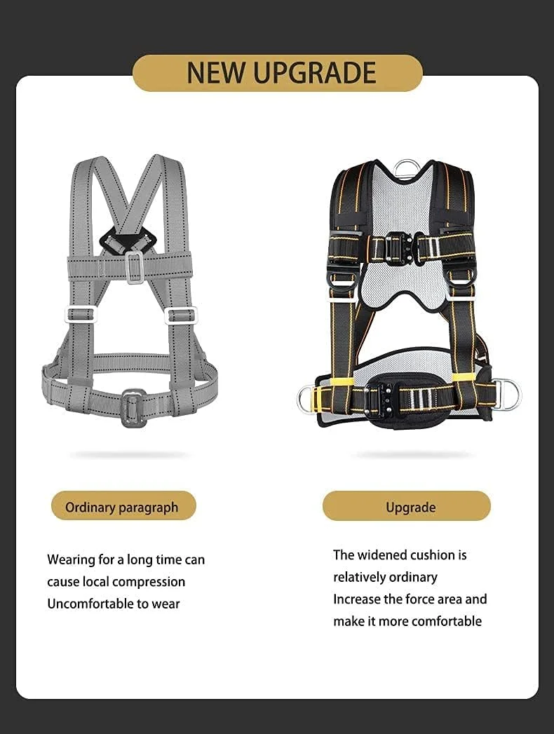 هارنس ایمنی تمام بدن PURRL، هارنس راحت پلاس، هارنس صعود در فضای باز، کمربند ایمنی جلوگیری از سقوط، هارنس ایمنی کار ساختمانی داربست، محافظت از سقوط، سورپرایز کوچک هارنس ایمنی تمام بدن PURRL، هارنس راحت پلاس، هارنس صعود در فضای باز، کمربند ایمنی جلوگیری از سقوط، هارنس ایمنی کار ساختمانی داربست، محافظت از سقوط، سورپرایز کوچک