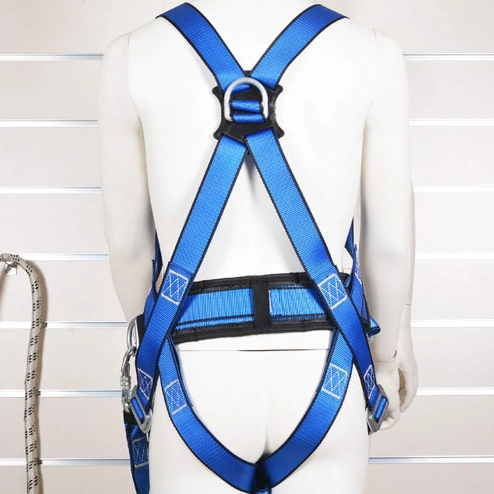 هارنس ایمنی دوبل پشتی برقکار کمربند صندلی پنج نقطه صعود