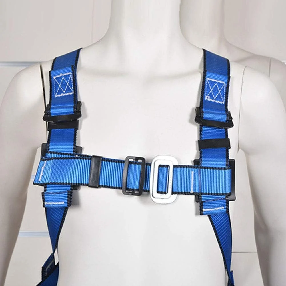 هارنس ایمنی دوبل پشتی برقکار کمربند صندلی پنج نقطه صعود