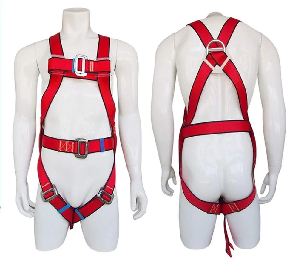 هارنس ایمنی مقاوم در برابر اسید و باز، کمربند محافظت از سقوط حرفه ای برای ورزش های سنگین