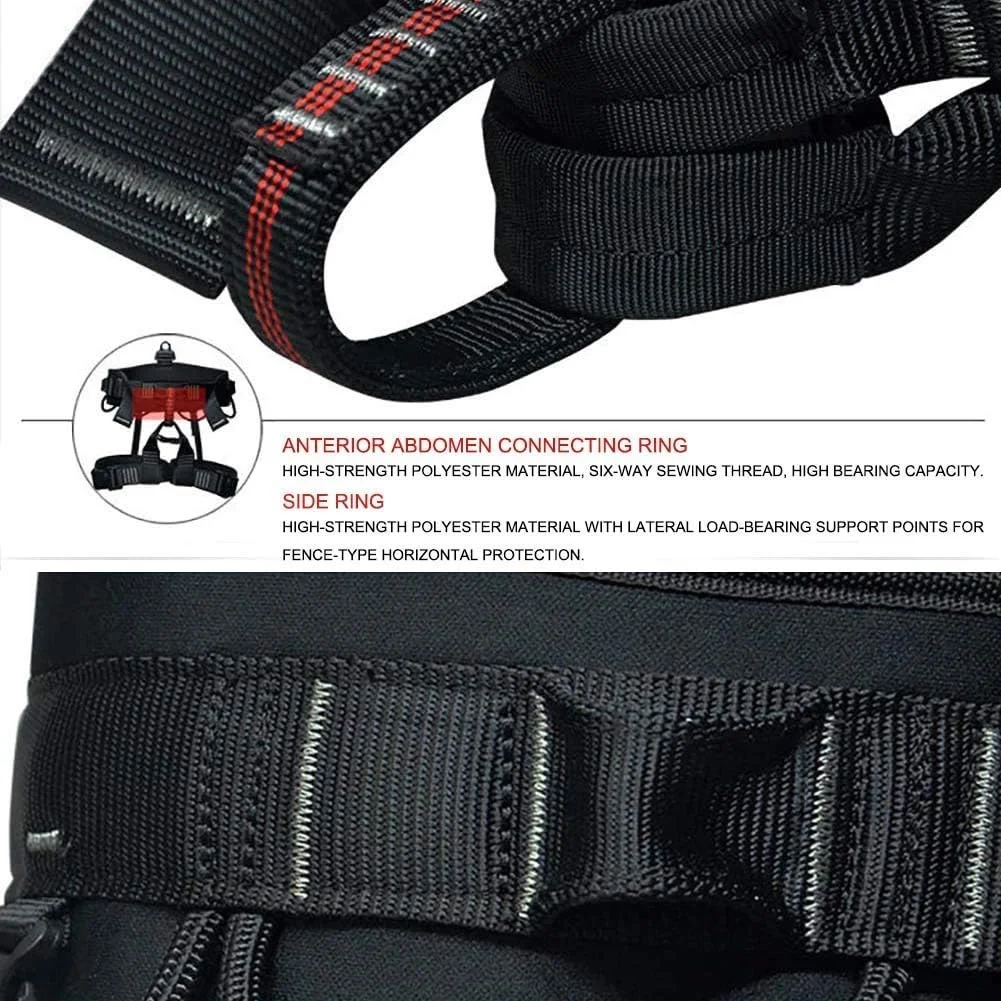 هارنس نیمه بدن BClimbing، هارنس ایمنی، مناسب فعالیت های فضای باز، عملیات نجات، فعالیت های ماجراجویانه، کمربند ایمنی