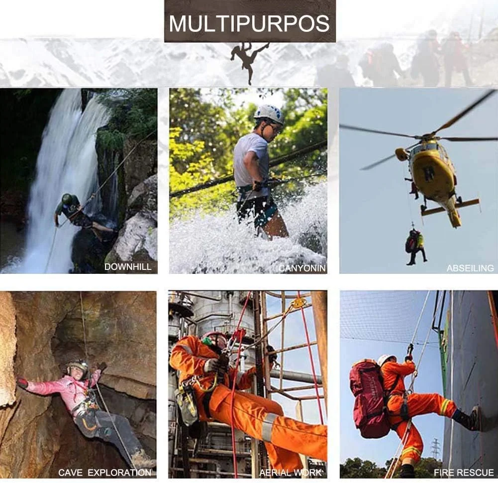 هارنس نیمه بدن BClimbing، هارنس ایمنی، مناسب فعالیت های فضای باز، عملیات نجات، فعالیت های ماجراجویانه، کمربند ایمنی