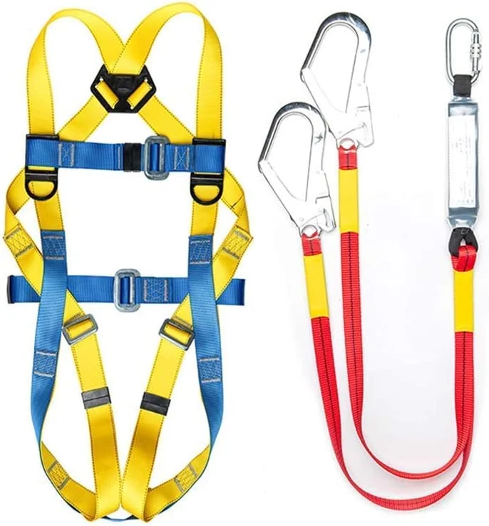 هارنس ایمنی ضد سقوط 5 نقطه ای صنعتی تمام بدن، کمربند قابل تنظیم