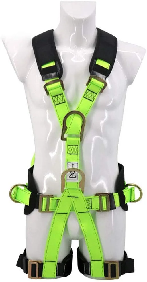 هارنس ایمنی پلی استر با مقاومت بالا، کمربند ایمنی تمام بدن متنوع با حلقه های D در کنار کمربند هارنس ایمنی پلی استر با مقاومت بالا، کمربند ایمنی تمام بدن متنوع با حلقه های D در کنار کمربند