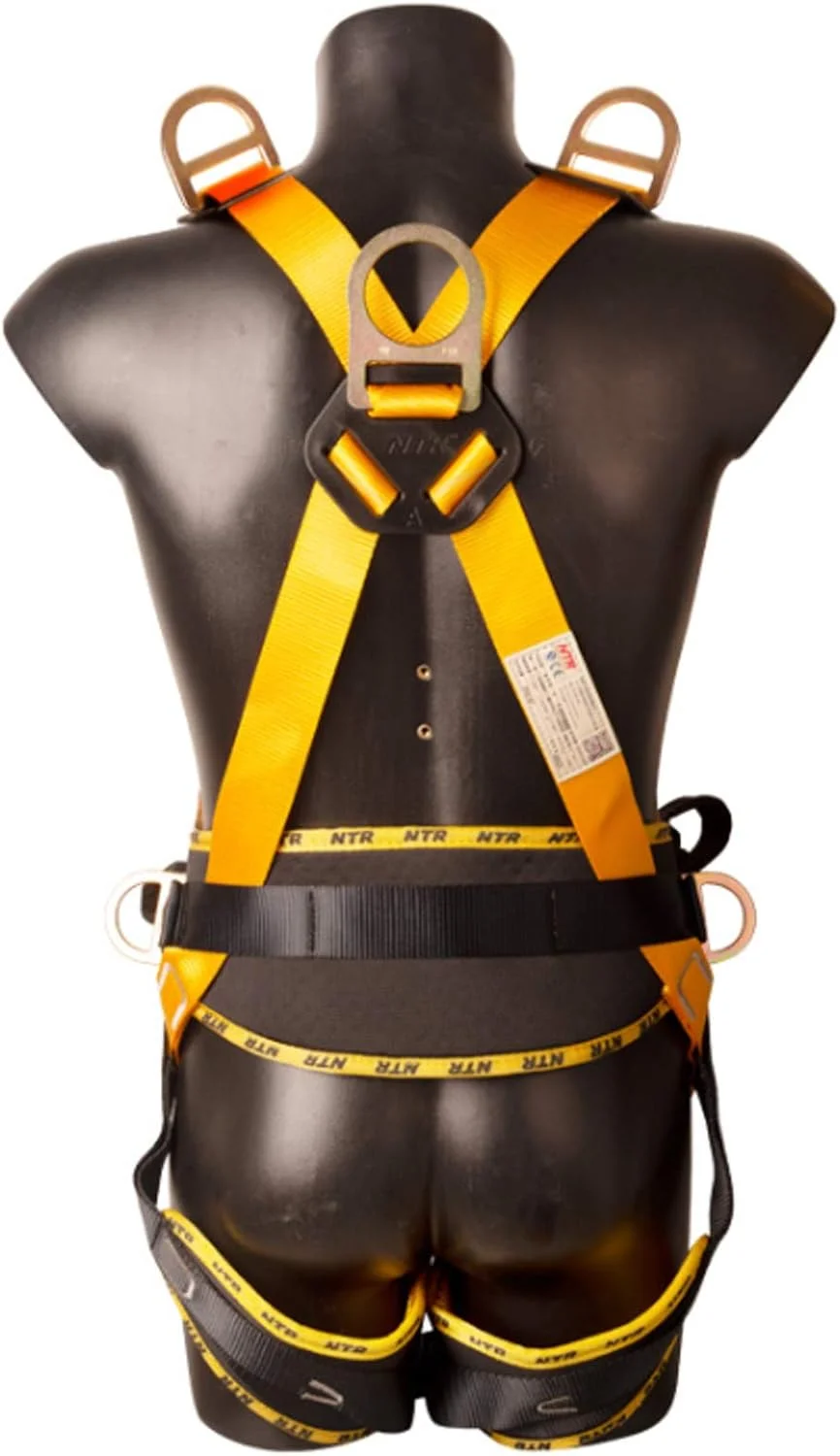 هارنس ایمنی، هارنس تمام بدن برای محافظت در برابر سقوط، کمربند ایمنی کار در فضای محدود با بافر تک طناب و قلاب بزرگ هارنس ایمنی، هارنس تمام بدن برای محافظت در برابر سقوط، کمربند ایمنی کار در فضای محدود با بافر تک طناب و قلاب بزرگ