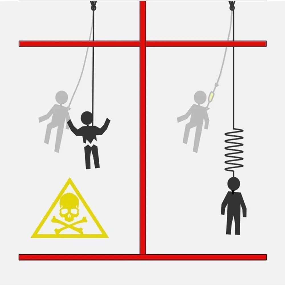 هارنس ایمنی، کیت محافظت در برابر سقوط، کمربند ایمنی قابل تنظیم برای صعود در فضای باز، طناب نجات، ایمنی شغلی آنتن
