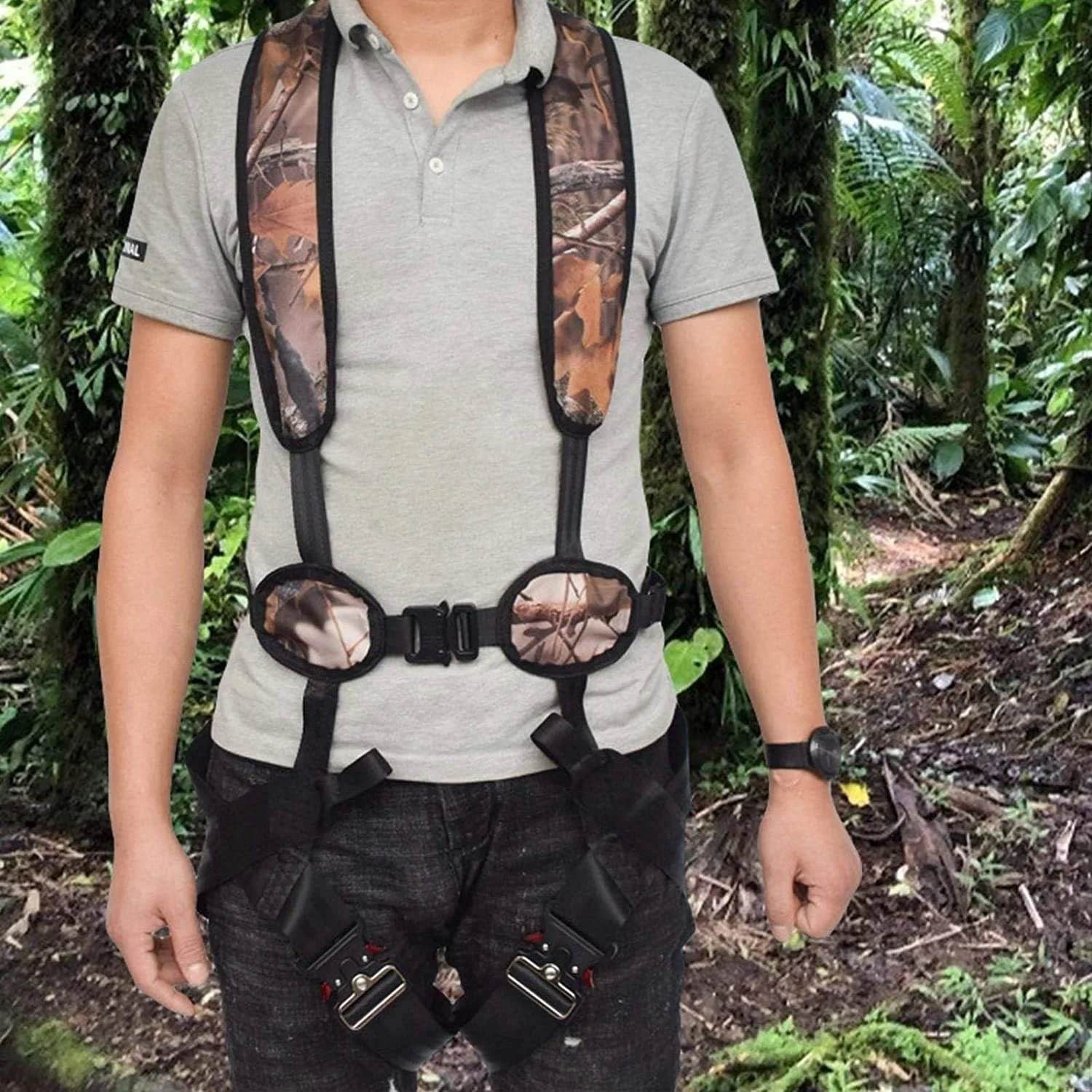 هارنس ایمنی تمام بدن، هارنس ساختمانی ضد سقوط با کمربند جداشدنی، کیت ضد سقوط ساختمانی برای نصاب های سقف و کارگران ساختمانی