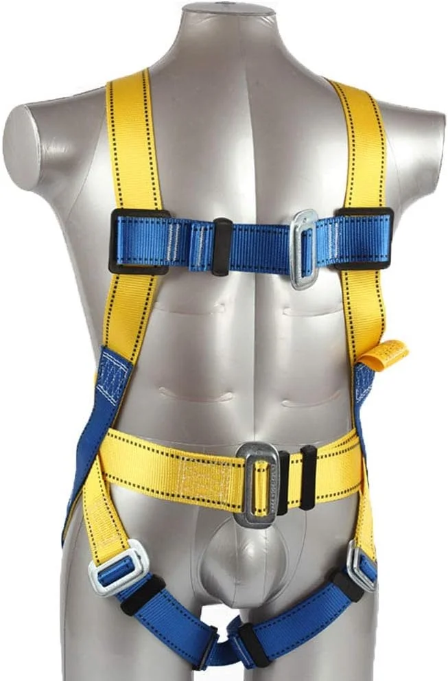 ست هارنس ایمنی، هارنس ضد سقوط ایمنی قابل تنظیم در فضای باز، کمربند کار در ارتفاع با بیمه دوگانه، هارنس ضد سقوط برای کار و محافظت در برابر سقوط ست هارنس ایمنی، هارنس ضد سقوط ایمنی قابل تنظیم در فضای باز، کمربند کار در ارتفاع با بیمه دوگانه، هارنس ضد سقوط برای کار و محافظت در برابر سقوط