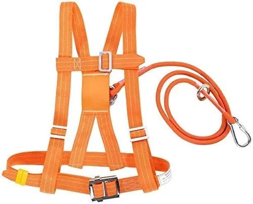 ست هارنس ایمنی، کمربند ایمنی قابل تنظیم نیم تنه، هارنس ایمنی ضد سقوط برای کار هوانوردی