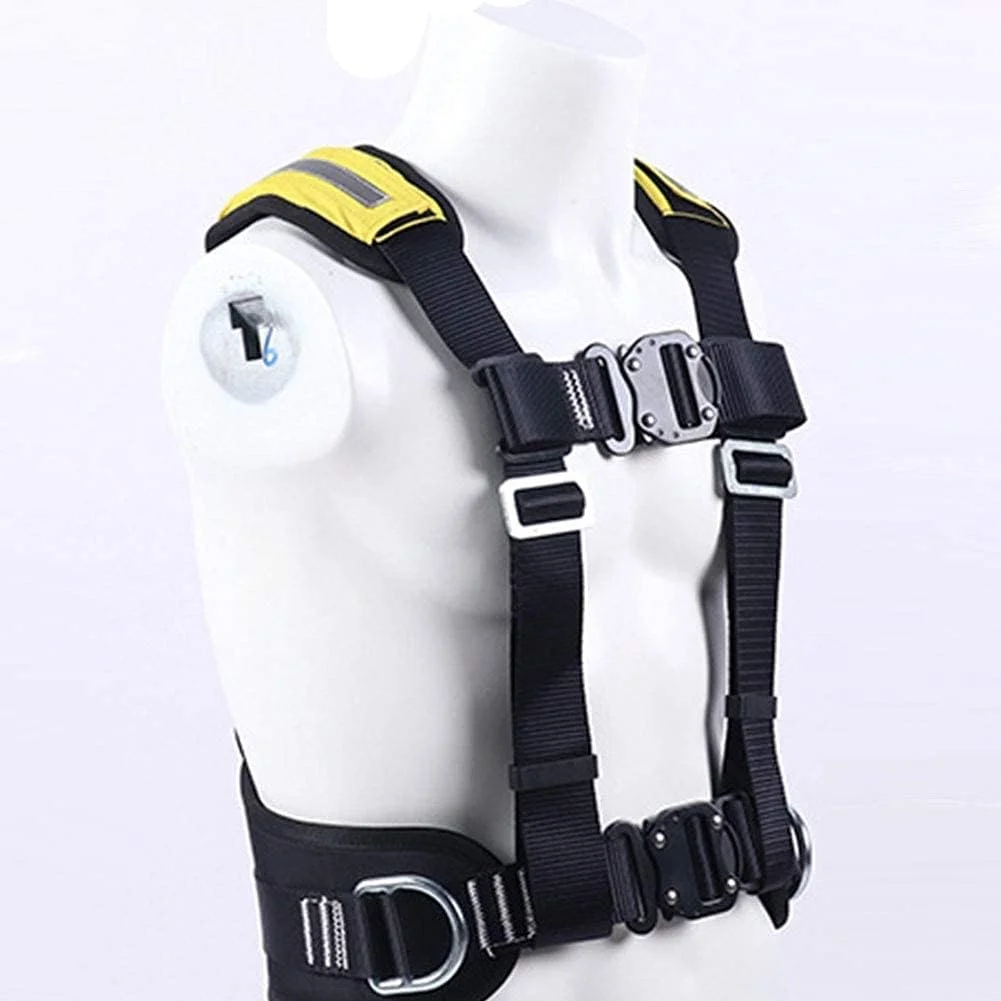 هارنس ایمنی ارتفاع کمربند محافظ پلی استر کمربند ایمنی ضد سقوط