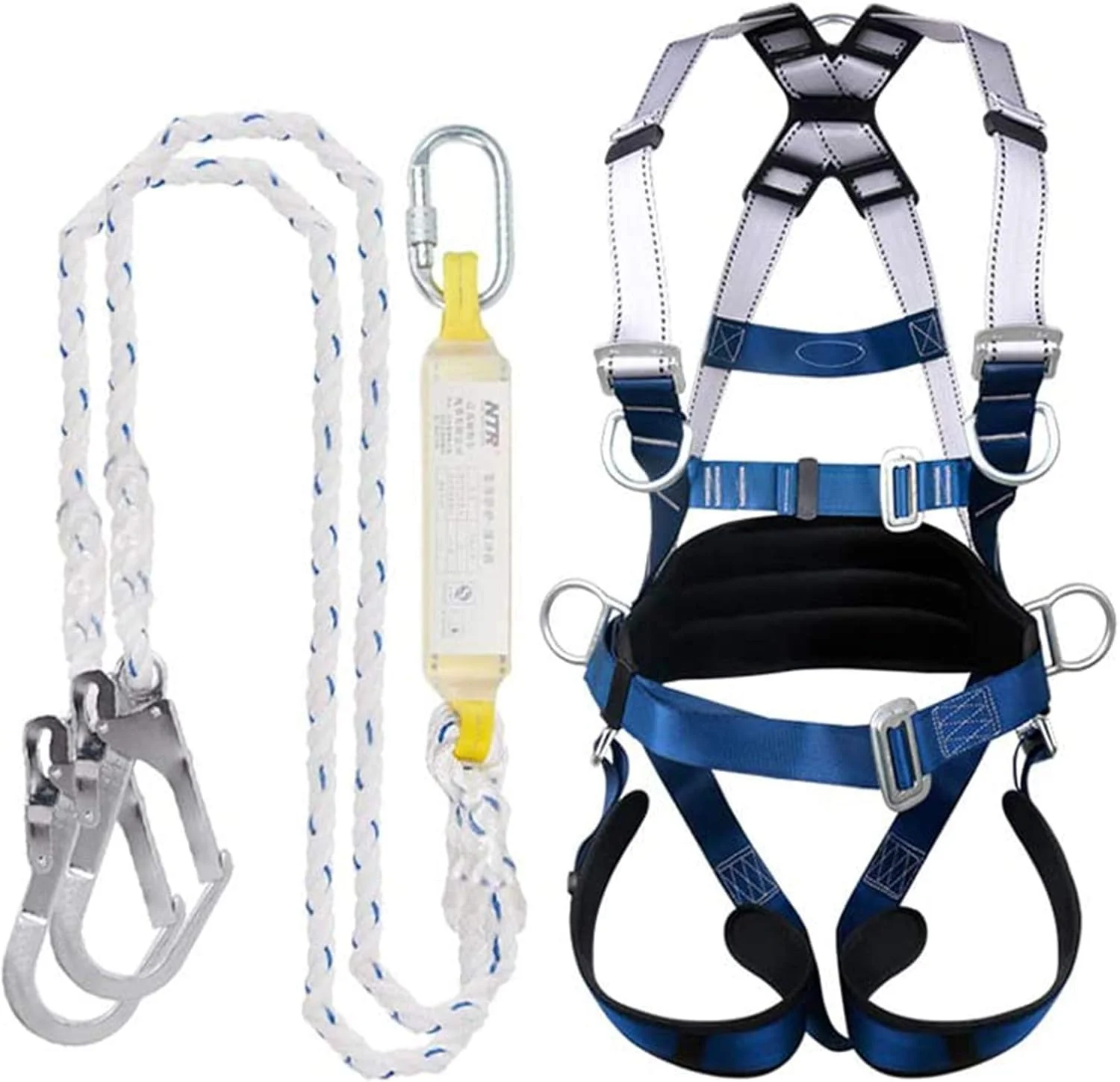 کمربند ایمنی تمام بدن، مهار ایمنی محافظت در برابر سقوط با پشتی، کمربند موقعیت یابی، B