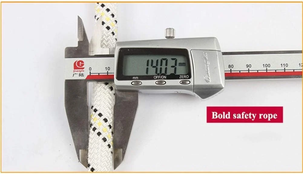 کیت کمربند ایمنی MYIME، کمربند ایمنی مهار سقوط قابل تنظیم در فضای باز، کمربند ایمنی تمام بدن مناسب برای صخره نوردی و کار در ارتفاع LEOWE