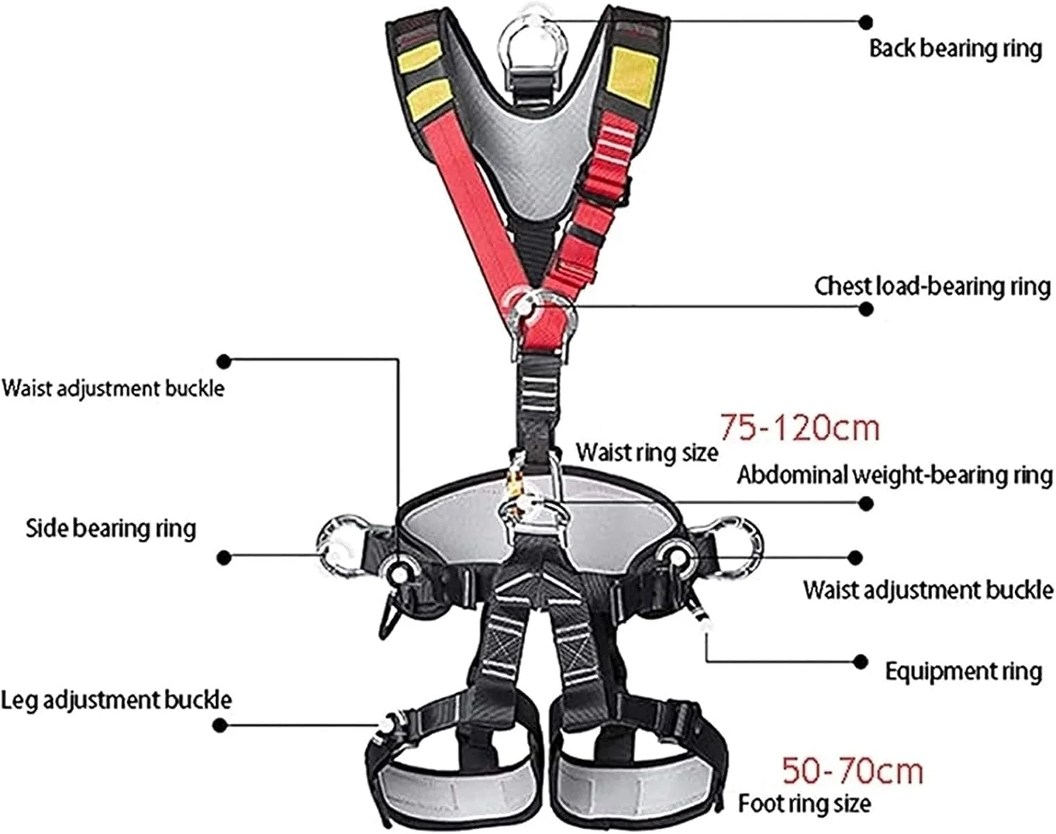 کیت مهار ایمنی AFTABAB، کمربند ایمنی ضد سقوط، مهار ایمنی 5 نقطه، کیت کمربند ایمنی، مهار ایمنی ضد سقوط، مهار ایمنی کار ساختمانی