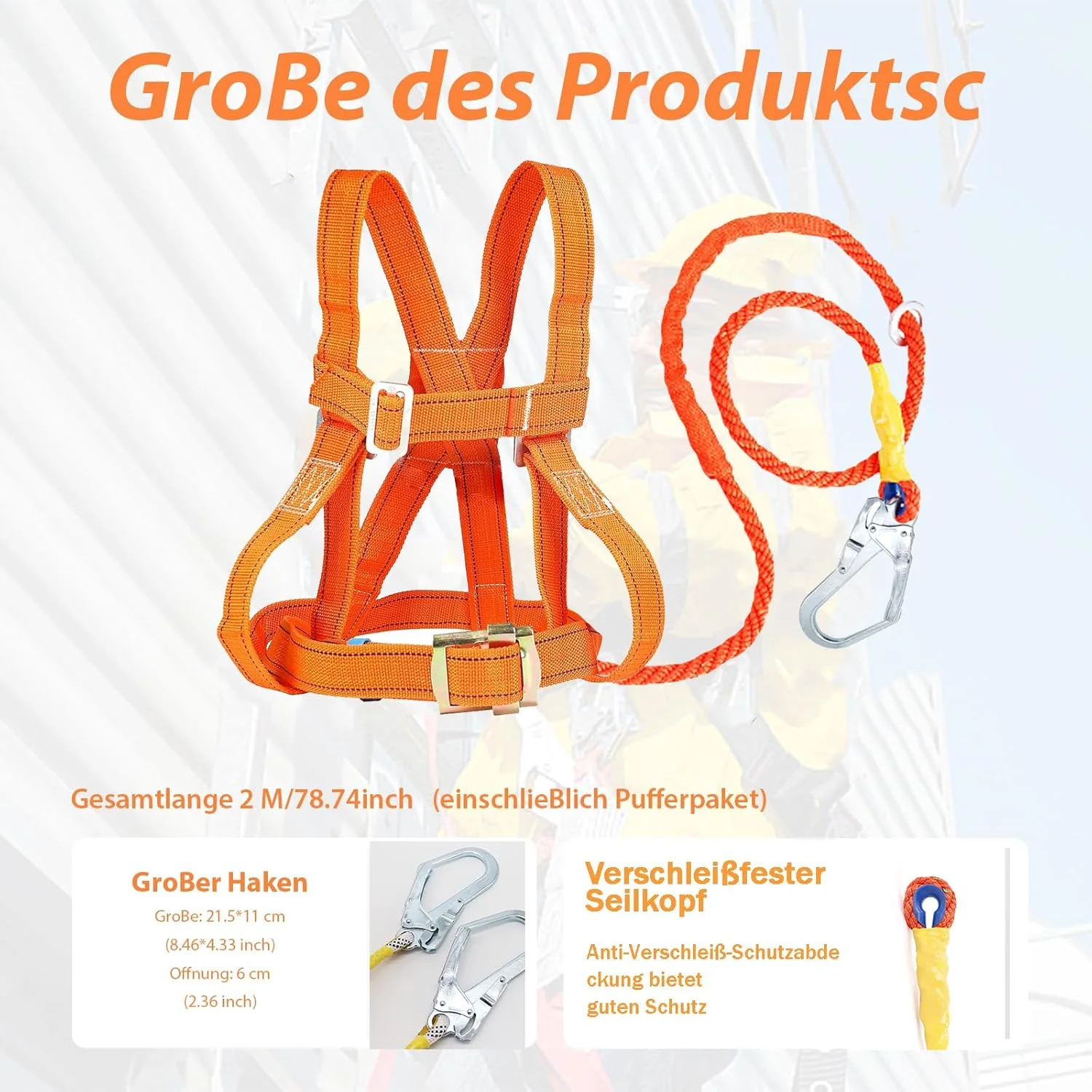 کمربند ایمنی محافظت در برابر سقوط Magicbox