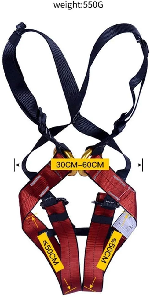 هارنس ایمنی تمام بدن کودک، محافظت در برابر سقوط، صخره نوردی، تجهیزات ایمنی کودکان LEOWE (رنگ: بنفش)