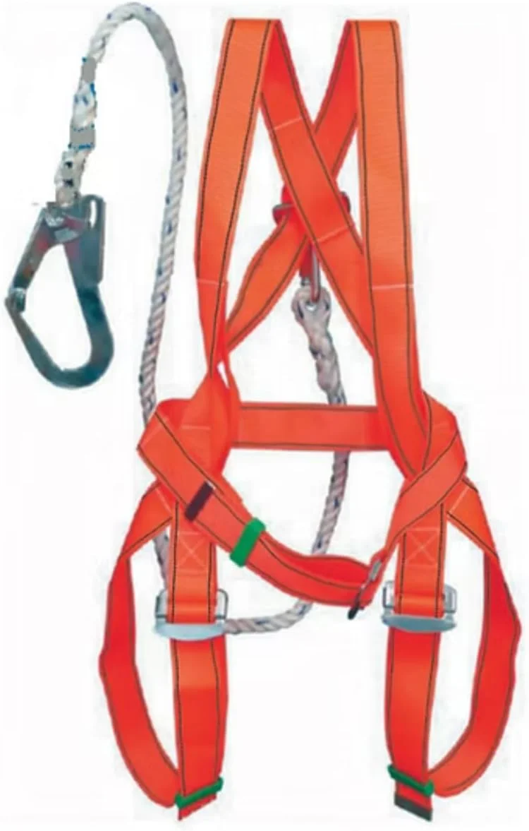 هارنس ایمنی تمام بدن - کمربند ایمنی صنعتی نوع چتر نجات با تسمه های قابل تنظیم و نوار بادوام - KYLAQ