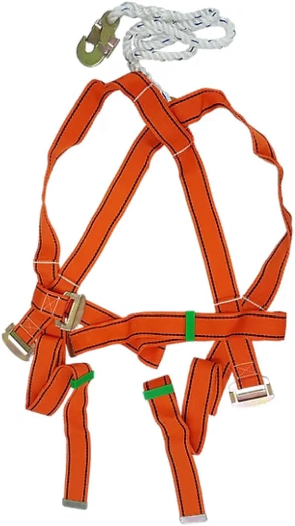 هارنس ایمنی تمام بدن - کمربند ایمنی صنعتی نوع چتر نجات با تسمه های قابل تنظیم و نوار بادوام - KYLAQ