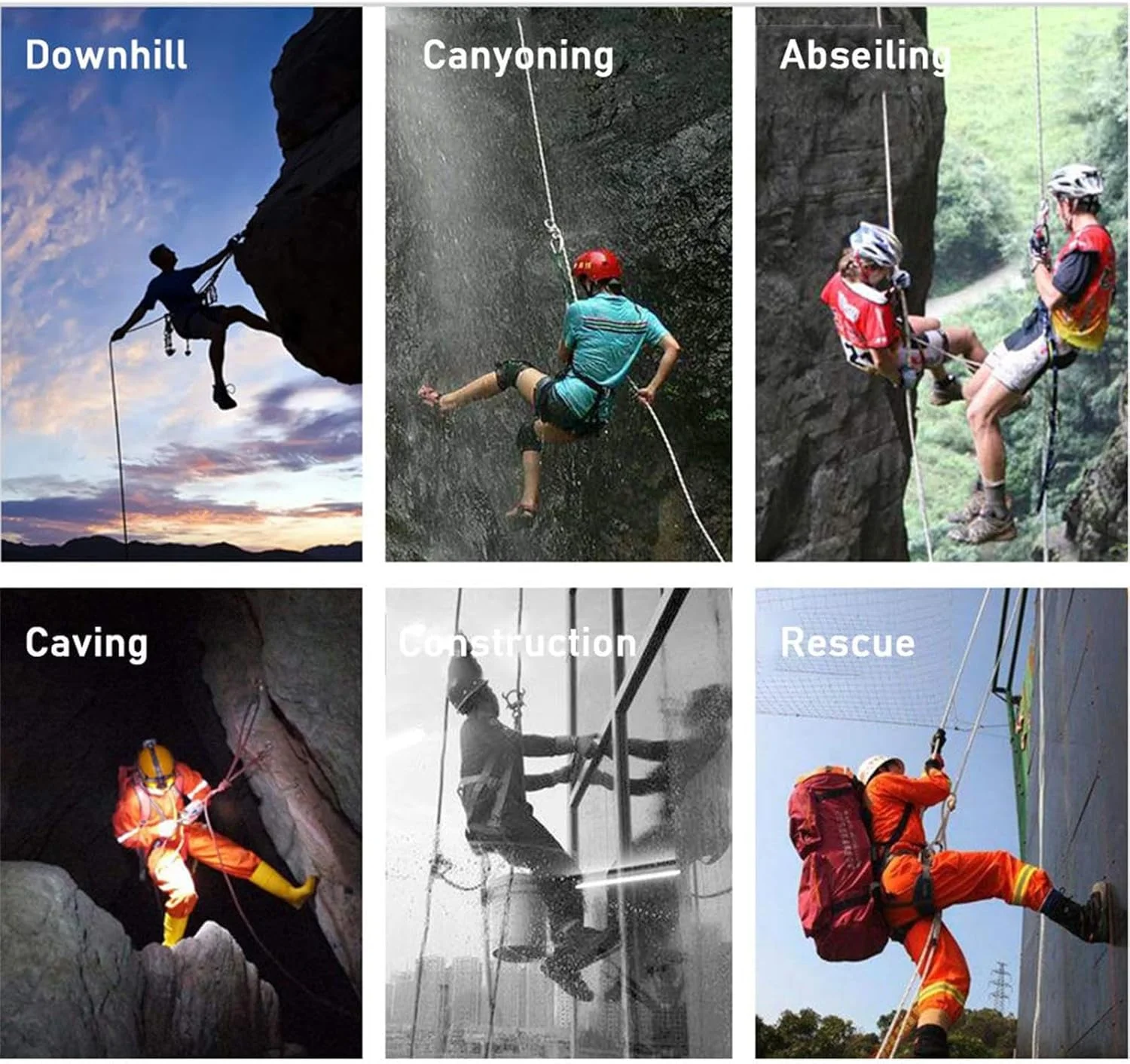 هارنس صخره نوردی، کمربند ایمنی، کمربند ایمنی نیم تنه، کمربند کوهنوردی قابل تنظیم، پشتیبانی سبک وزن و ایمن کمر، تجهیزات حرفه ای کوهنوردی، محافظت در برابر سقوط برای درخت، آتش نشانی و نجات