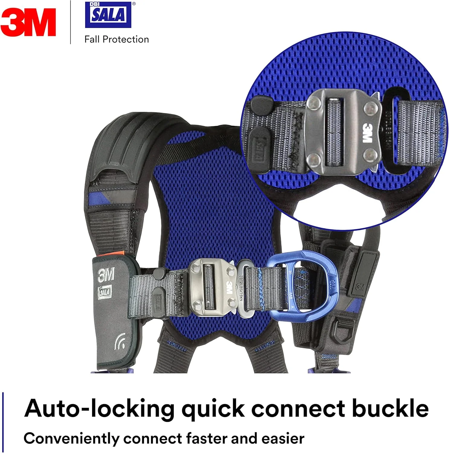 هارنس ایمنی صعود DBI-SALA ExoFit X300 مدل 3M 1140135، جلیقه راحت، محافظت در برابر سقوط، OSHA، ANSI، صنایع عمومی، حلقه D آلومینیومی در پشت و جلو، سگک زبانه ای پا، سایز بزرگ هارنس ایمنی صعود DBI-SALA ExoFit X300 مدل 3M 1140135، جلیقه راحت، محافظت در برابر سقوط، OSHA، ANSI، صنایع عمومی، حلقه D آلومینیومی در پشت و جلو، سگک زبانه ای پا، سایز بزرگ