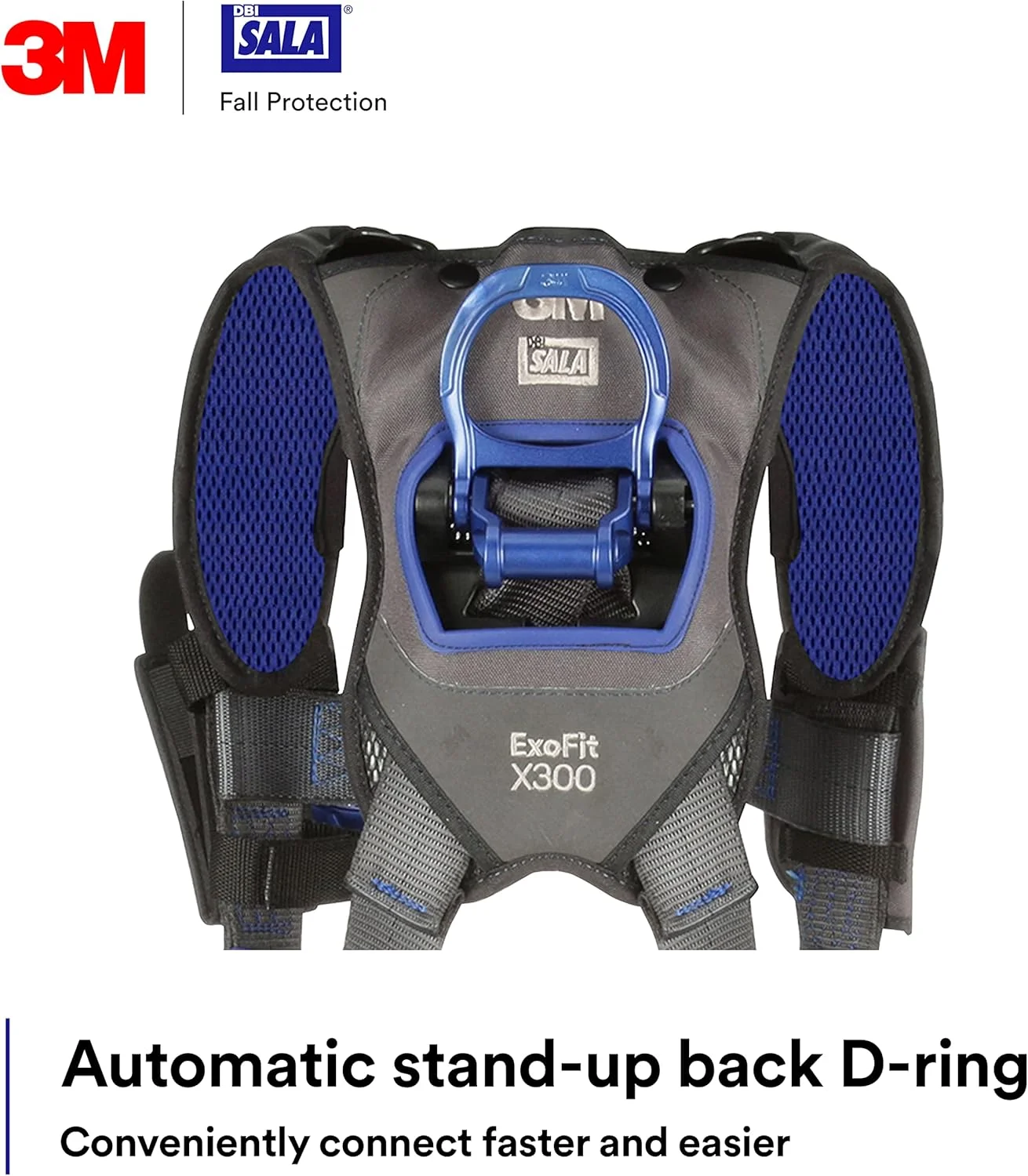 هارنس ایمنی صعود DBI-SALA ExoFit X300 مدل 3M 1140135، جلیقه راحت، محافظت در برابر سقوط، OSHA، ANSI، صنایع عمومی، حلقه D آلومینیومی در پشت و جلو، سگک زبانه ای پا، سایز بزرگ هارنس ایمنی صعود DBI-SALA ExoFit X300 مدل 3M 1140135، جلیقه راحت، محافظت در برابر سقوط، OSHA، ANSI، صنایع عمومی، حلقه D آلومینیومی در پشت و جلو، سگک زبانه ای پا، سایز بزرگ