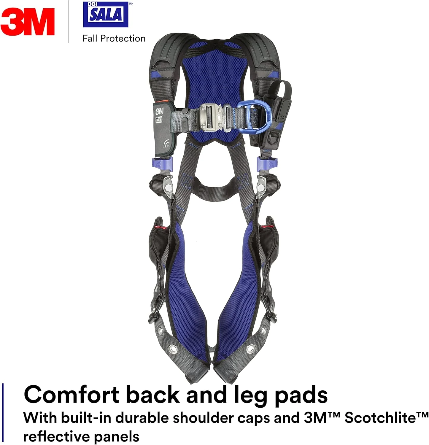 هارنس ایمنی صعود DBI-SALA ExoFit X300 مدل 3M 1140135، جلیقه راحت، محافظت در برابر سقوط، OSHA، ANSI، صنایع عمومی، حلقه D آلومینیومی در پشت و جلو، سگک زبانه ای پا، سایز بزرگ هارنس ایمنی صعود DBI-SALA ExoFit X300 مدل 3M 1140135، جلیقه راحت، محافظت در برابر سقوط، OSHA، ANSI، صنایع عمومی، حلقه D آلومینیومی در پشت و جلو، سگک زبانه ای پا، سایز بزرگ