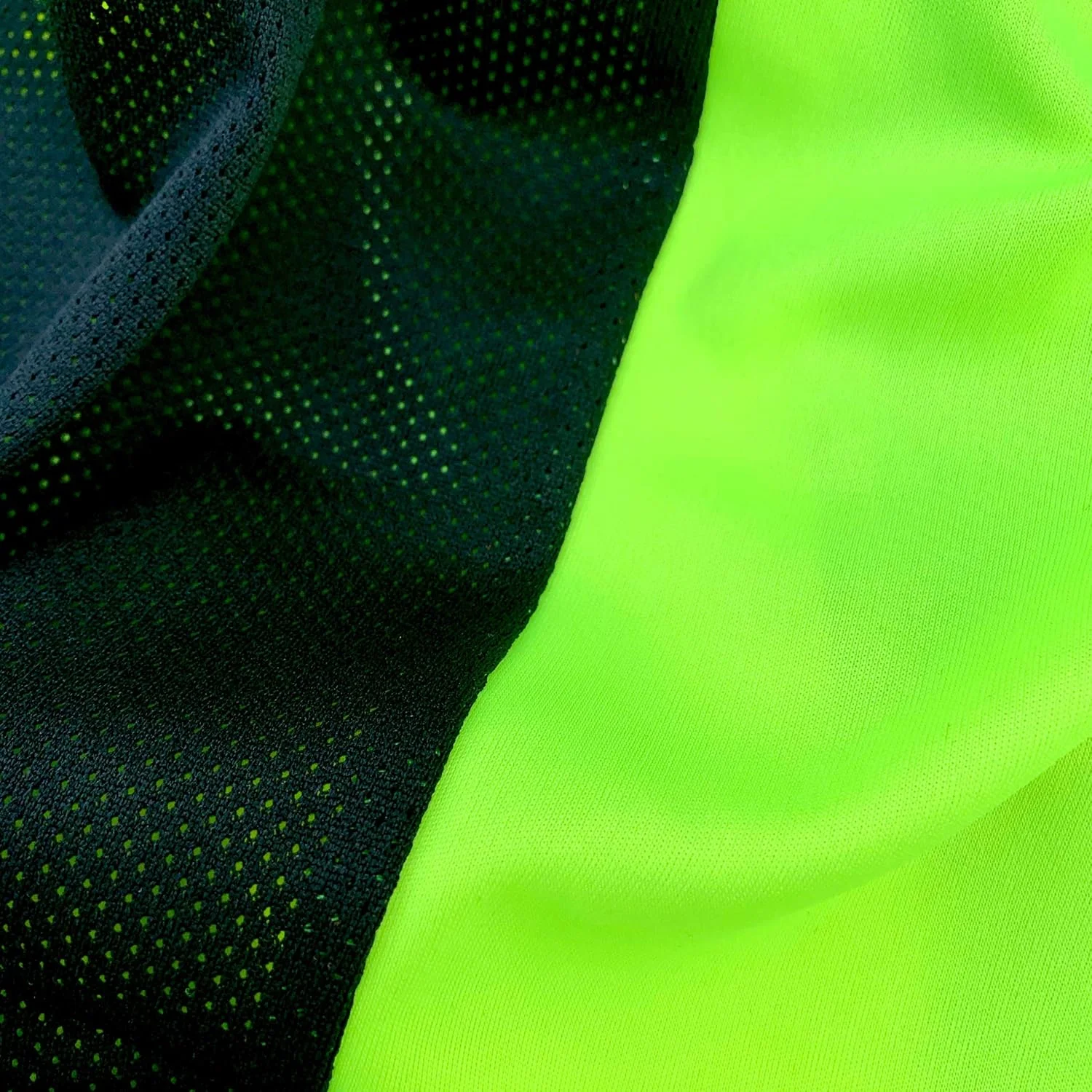 تی شرت ایمنی کلاس 2 SafetyShirtz SS360، زرد (سبز ایمنی) با تهویه در طرفین