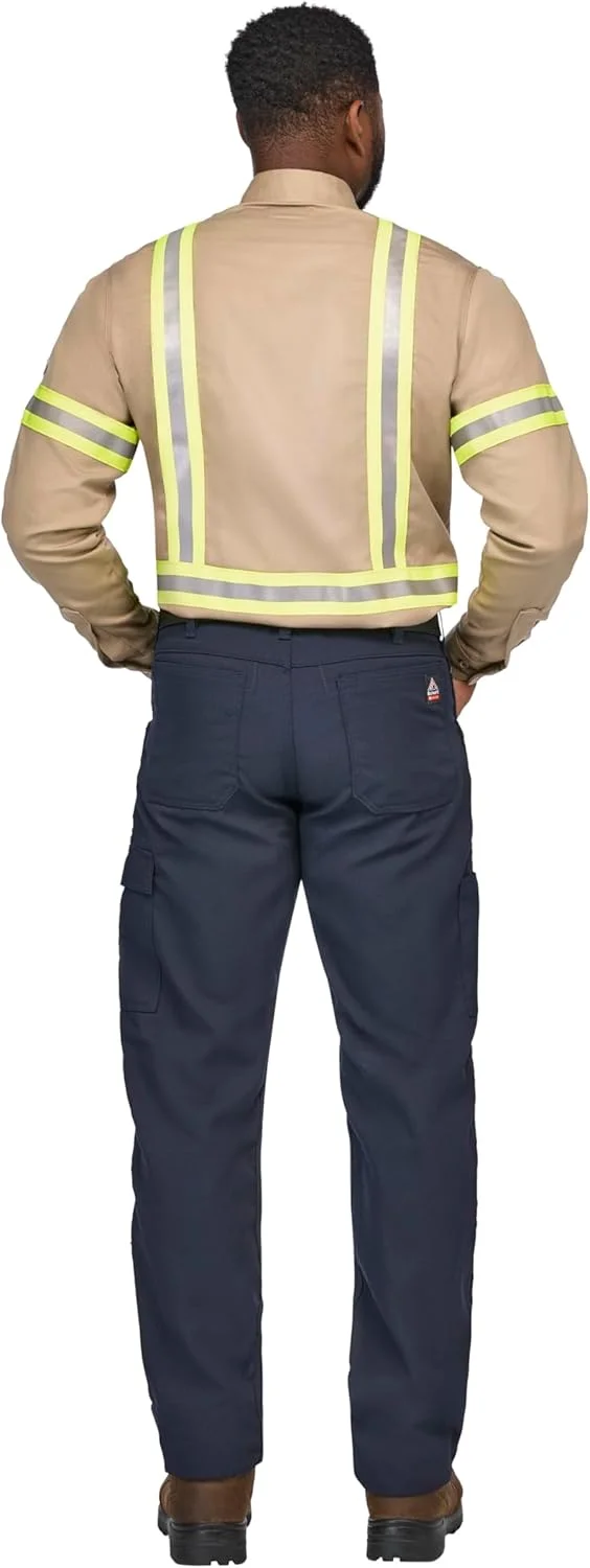 پیراهن فرم مردانه Bulwark EXCEL FR ComforTouch با دید پیشرفته پیراهن فرم مردانه Bulwark EXCEL FR ComforTouch با دید پیشرفته