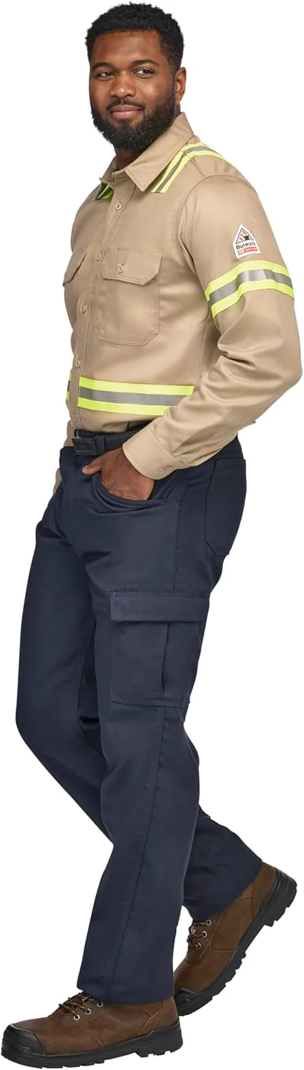 پیراهن فرم مردانه Bulwark EXCEL FR ComforTouch با دید پیشرفته پیراهن فرم مردانه Bulwark EXCEL FR ComforTouch با دید پیشرفته