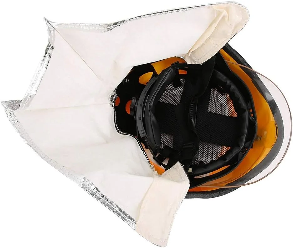 کلاه ایمنی آتش نشانی محافظ آتش نشان KIMISS مقاوم در برابر خوردگی و تشعشع کلاه ایمنی آتش نشانی محافظ آتش نشان KIMISS مقاوم در برابر خوردگی و تشعشع