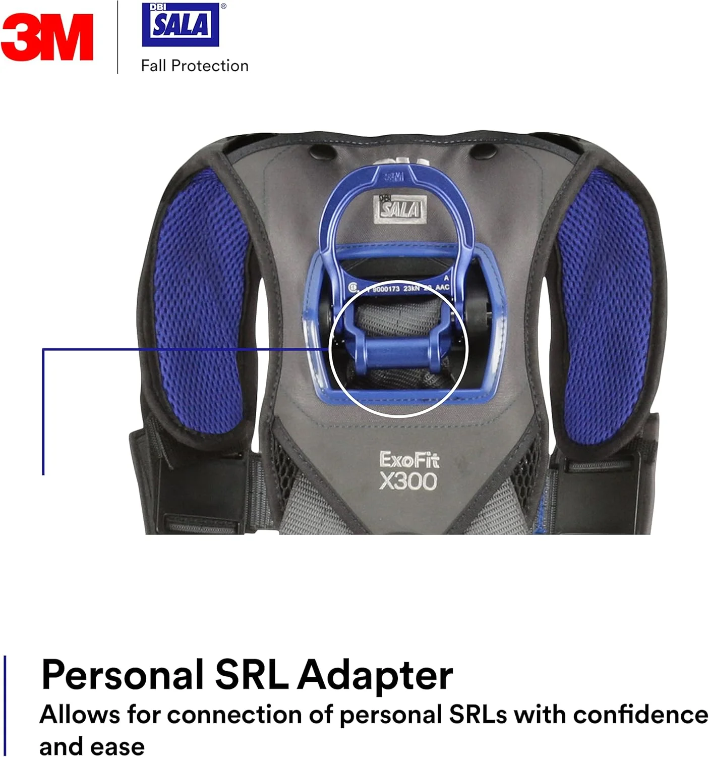هارنس ایمنی موقعیتدهی جلیقهای راحت 3M 113052 DBI-SALA ExoFit X300، محافظت در برابر سقوط، OSHA، ANSI، صنعت عمومی، حلقه D آلومینیومی پشتی و لگن، سگکهای اتصال سریع خودکار قفلشونده پا و سینه، L هارنس ایمنی موقعیتدهی جلیقهای راحت 3M 113052 DBI-SALA ExoFit X300، محافظت در برابر سقوط، OSHA، ANSI، صنعت عمومی، حلقه D آلومینیومی پشتی و لگن، سگکهای اتصال سریع خودکار قفلشونده پا و سینه، L