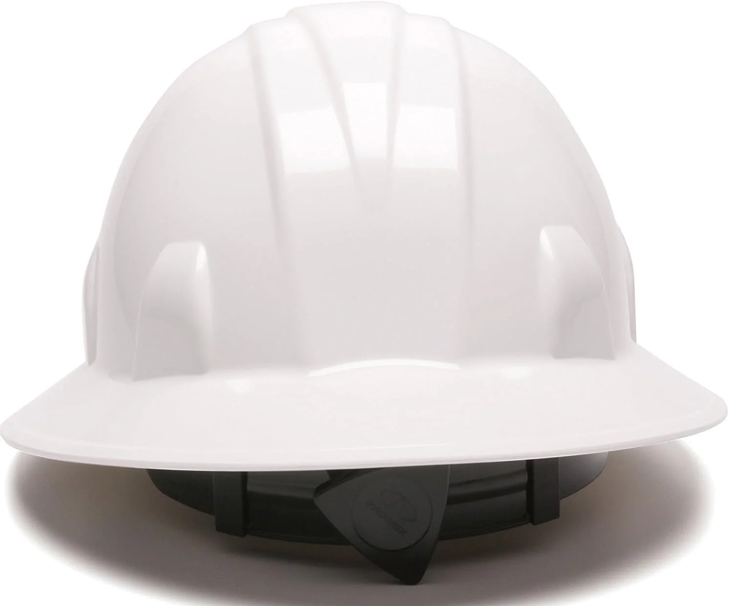 Pyramex SL Series Full Brim Hard Hat with 4 Point Ratchet Suspension 12 Hats/1 Case