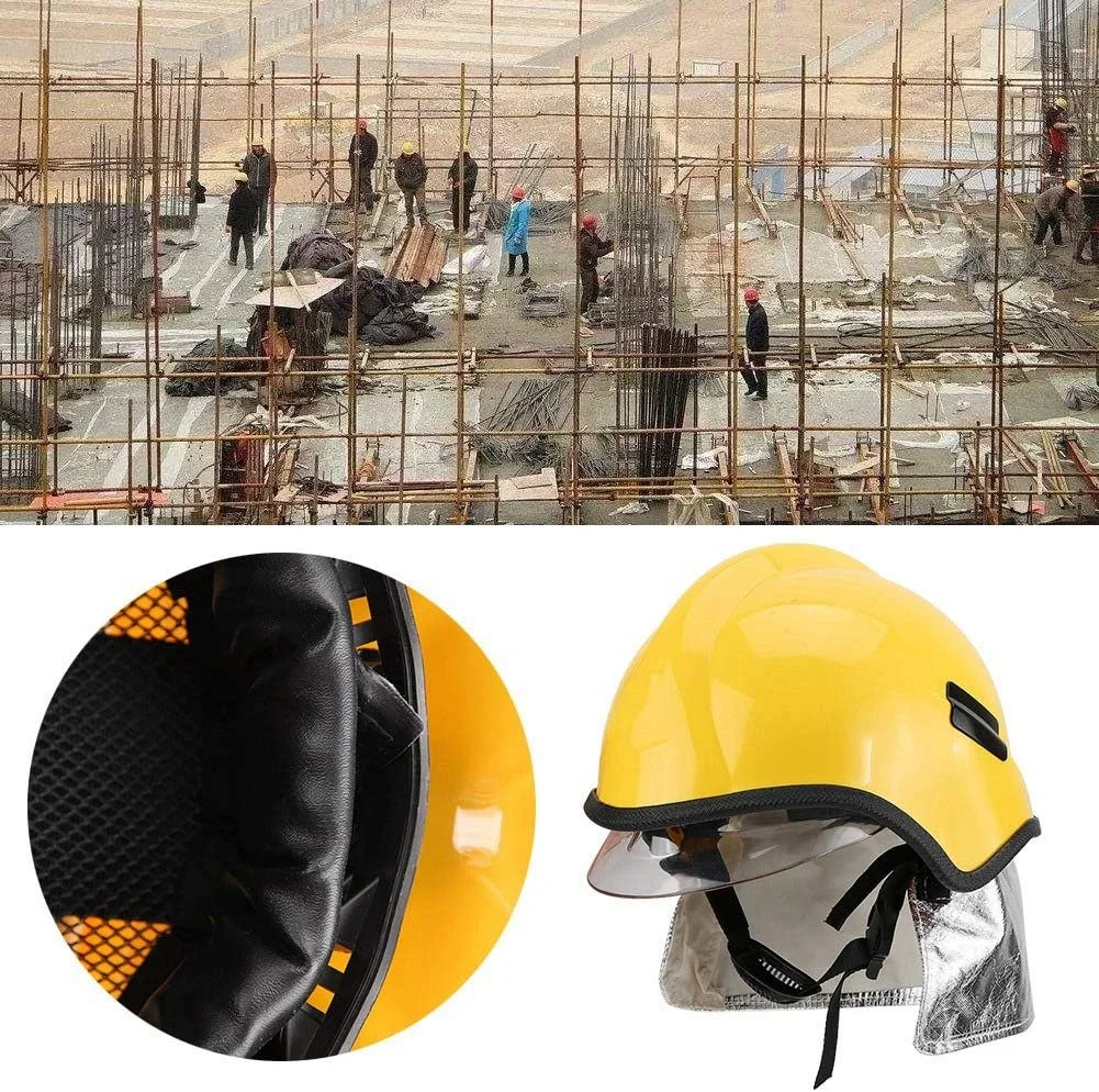 کلاه نجات Leapiture، کلاه ایمنی محافظ مقاوم در برابر آتش، کلاه ایمنی جستجو و نجات اضطراری، مقاوم در برابر حرارت