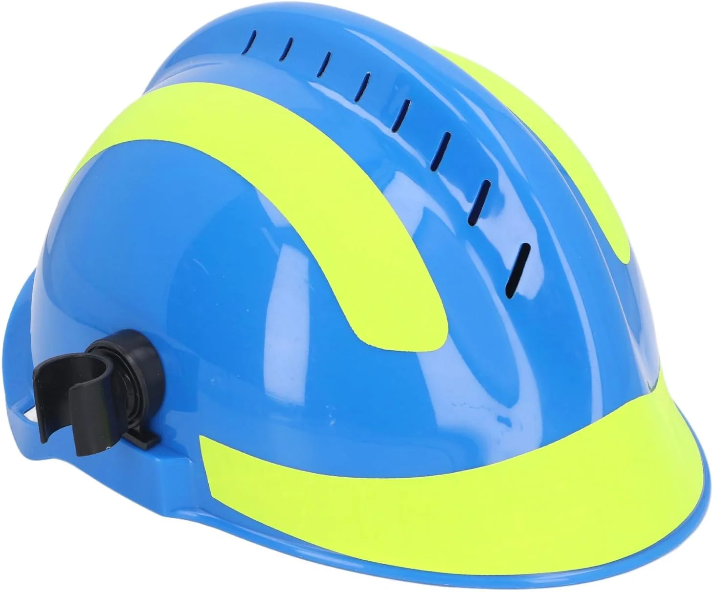 کلاه ایمنی، مقاوم در برابر حرارت، جذب شوک حرارتی، مقاوم در برابر شعله، مقاوم در برابر تشعشعات حرارتی و نوری، مناسب برای شرایط اضطراری در فضای باز (آبی)