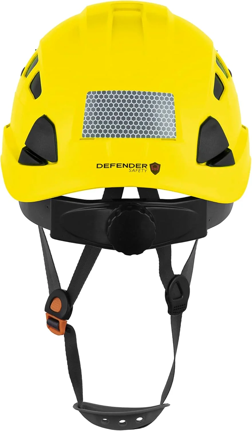 کلاه ایمنی ساختمانی Defender Safety H1 با نقاب استاندارد ANSI Z89.1