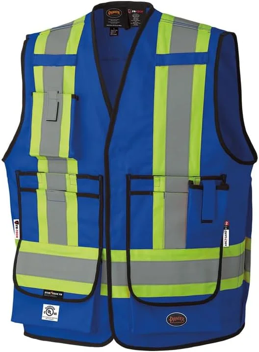 جلیقه ایمنی آتش‌نشانی نقشه‌برداری دید بالا پایونیر